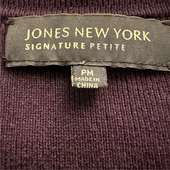 Jones New York Signature Petite Jacket Size M - Picture 2 of 3